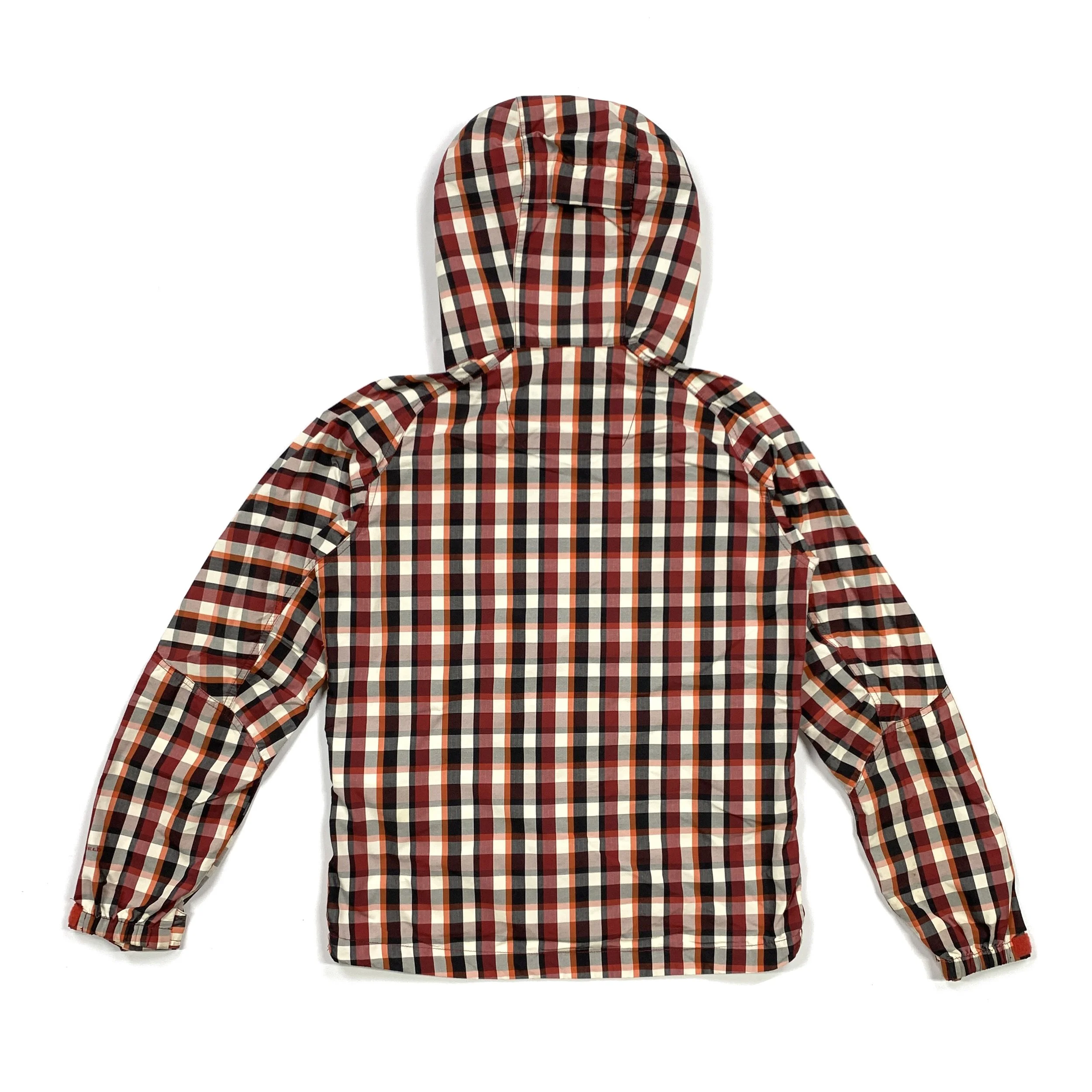ジャケット・アウター 00s columbia check pattern shell jacket Columbia Omni-Shield Plaid Shell Jacket (Red / Orange) — GAIJIN
